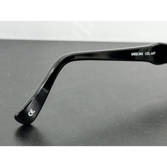 Vintage 90’s Gianni Versace Black & White Frames Mod.343 Col.447 Made Italy - Picture 12 of 15